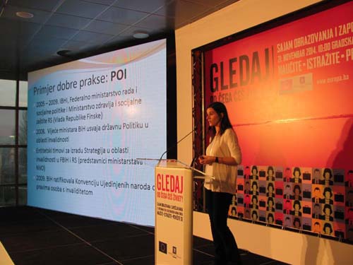 SIF in BiH, IBHI and KOMA were presented to the Fair's visitors
