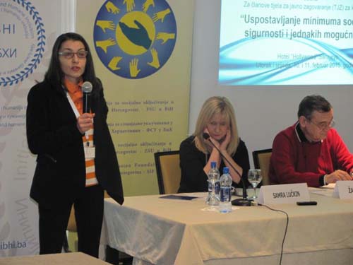 Trening za clanice Koalicije KOMA "Uspostavljanje minimuma socijalne sigurnosti i jednake mogućnosti"