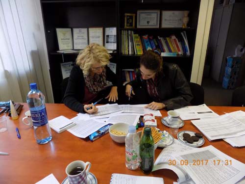 In-house trening,  30.9. i 1.10.2017.