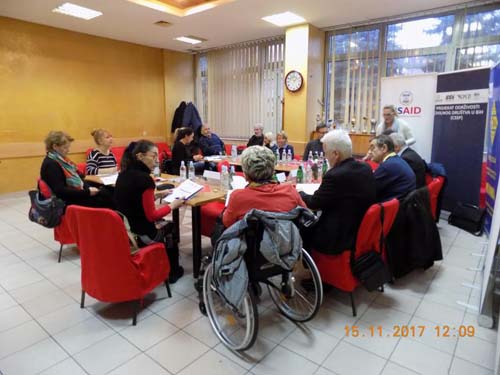 Sastanak Tijela za javno zagovaranje u Sarajevu, 15.11.2017. 