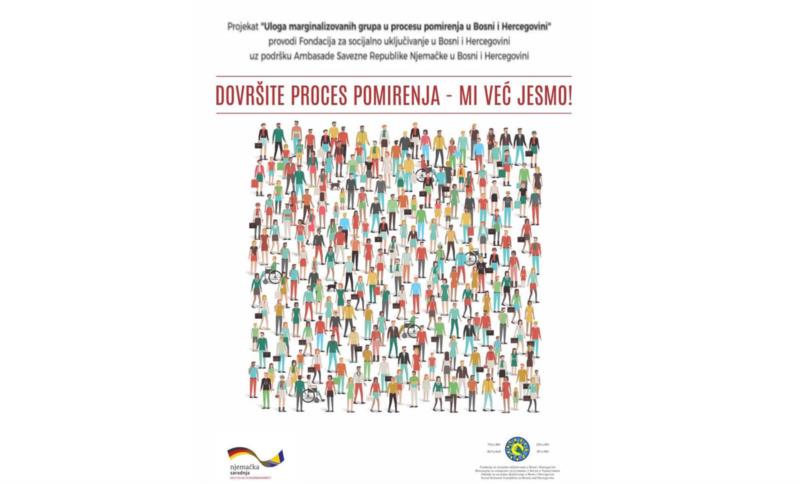 FSU u BiH projekat „Uloga marginalizovanih grupa u procesu pomirenja u Bosni i Hercegovini”, oktobar 2018. – maj 2019.