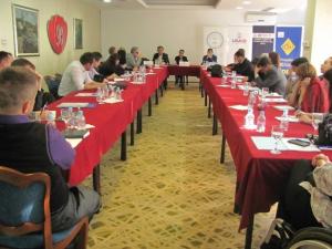 Round table “Minimum of social security and Law on social protection of FBiH” was held